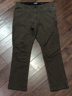 Off The Grid Trailblazer Taper Fit Brown Cargo Pants 34x30